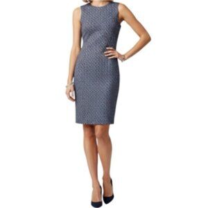 J. McLaughlin Devon Bainbridge Stretch Corpcore Travel Dress Wrinkle Resistant L